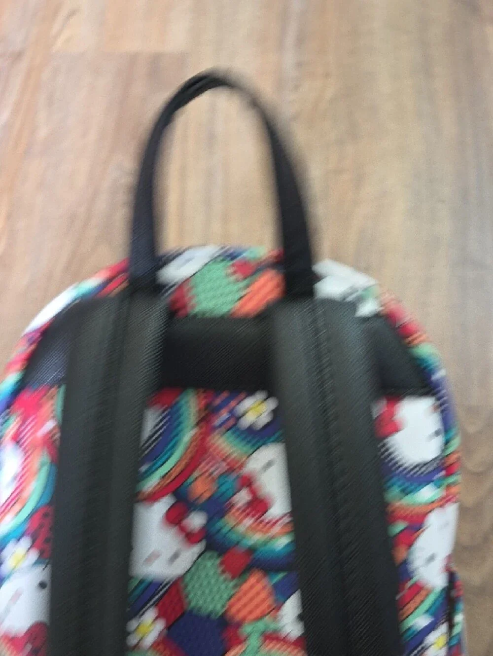 Sanrio Loungefly Hello Kitty Pattern Mini Backpack - Multi-Color